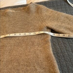 Banana Republic Heritage Collection Tan Knit Crewneck Sweater